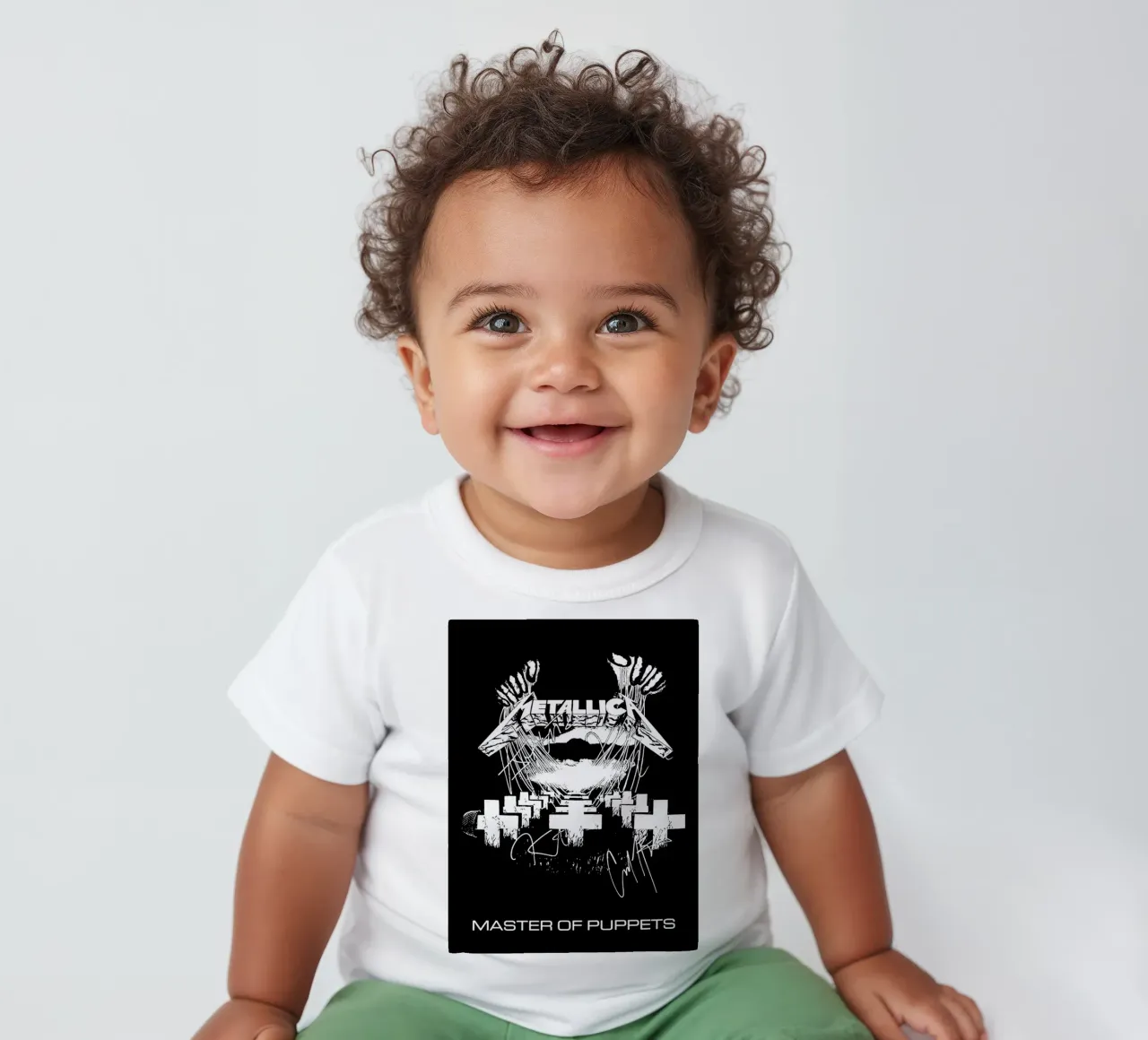 Metallichead - Master Of Puppets 2 maglietta neonato da music soul