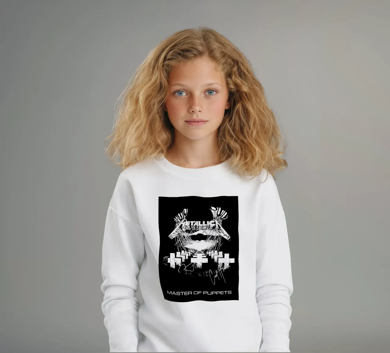 Metallichead - Master Of Puppets 2 felpa bambino da music soul