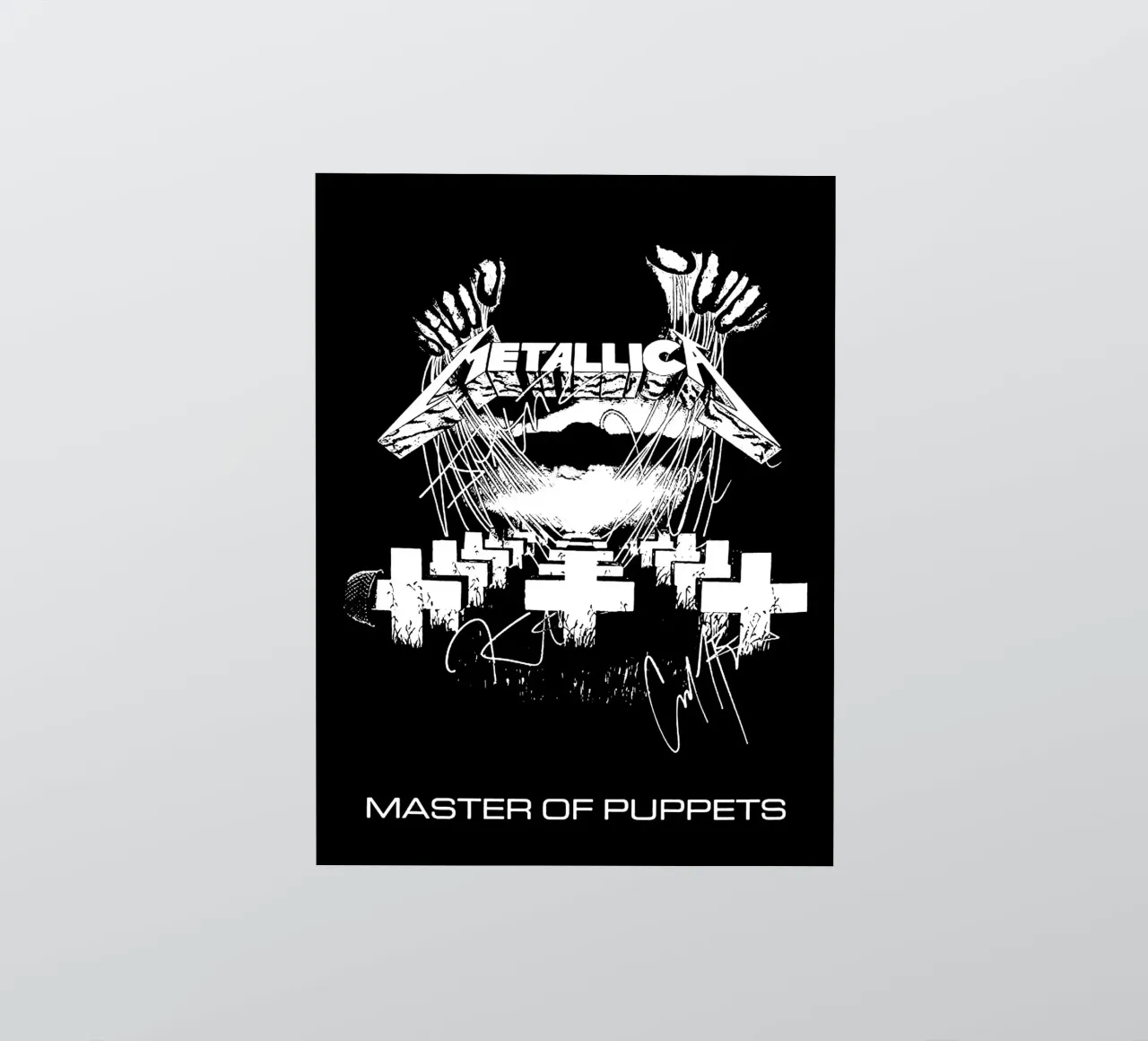Metallichead - Master Of Puppets 2 adesivo da music soul