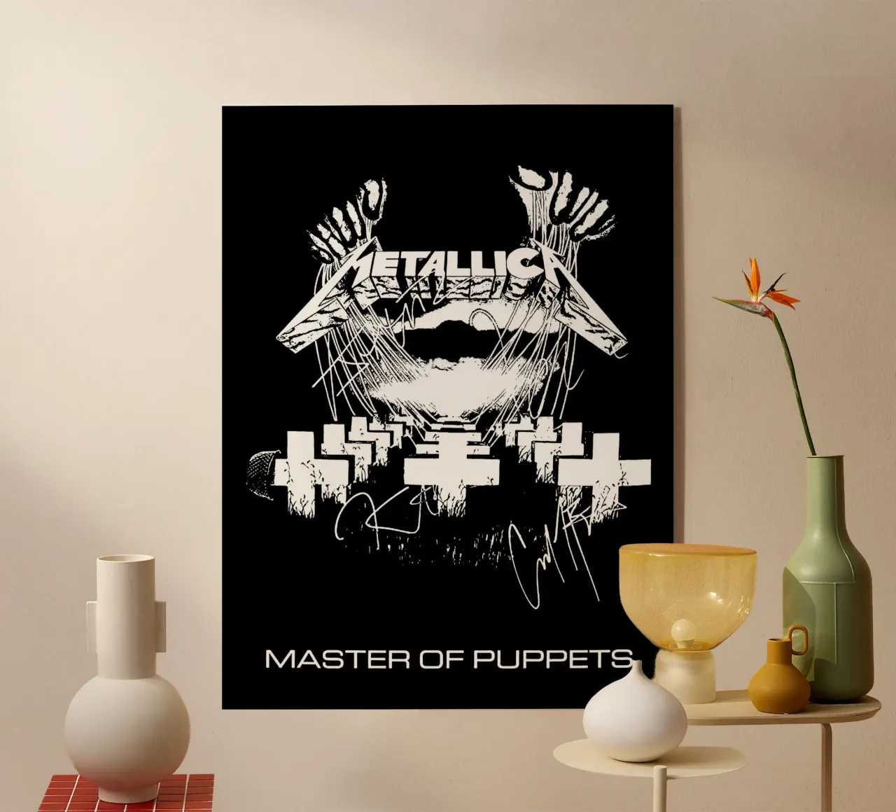 Metallichead - Master Of Puppets 2 plexiglass da music soul