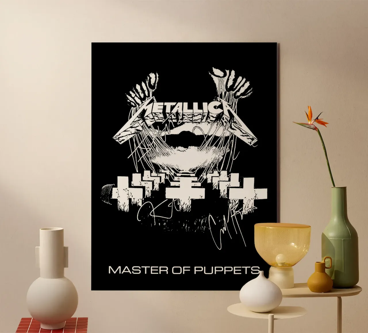 Metallichead - Master Of Puppets 2 alluminio dibond da music soul