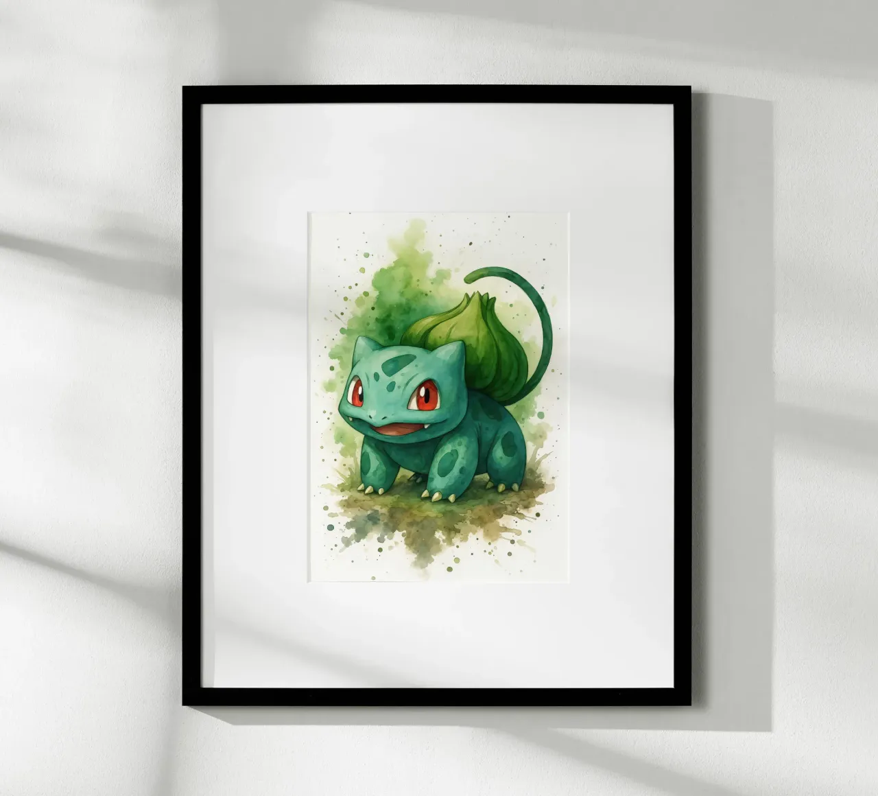 Bulbasaur carta hahnemühle da NextPixel
