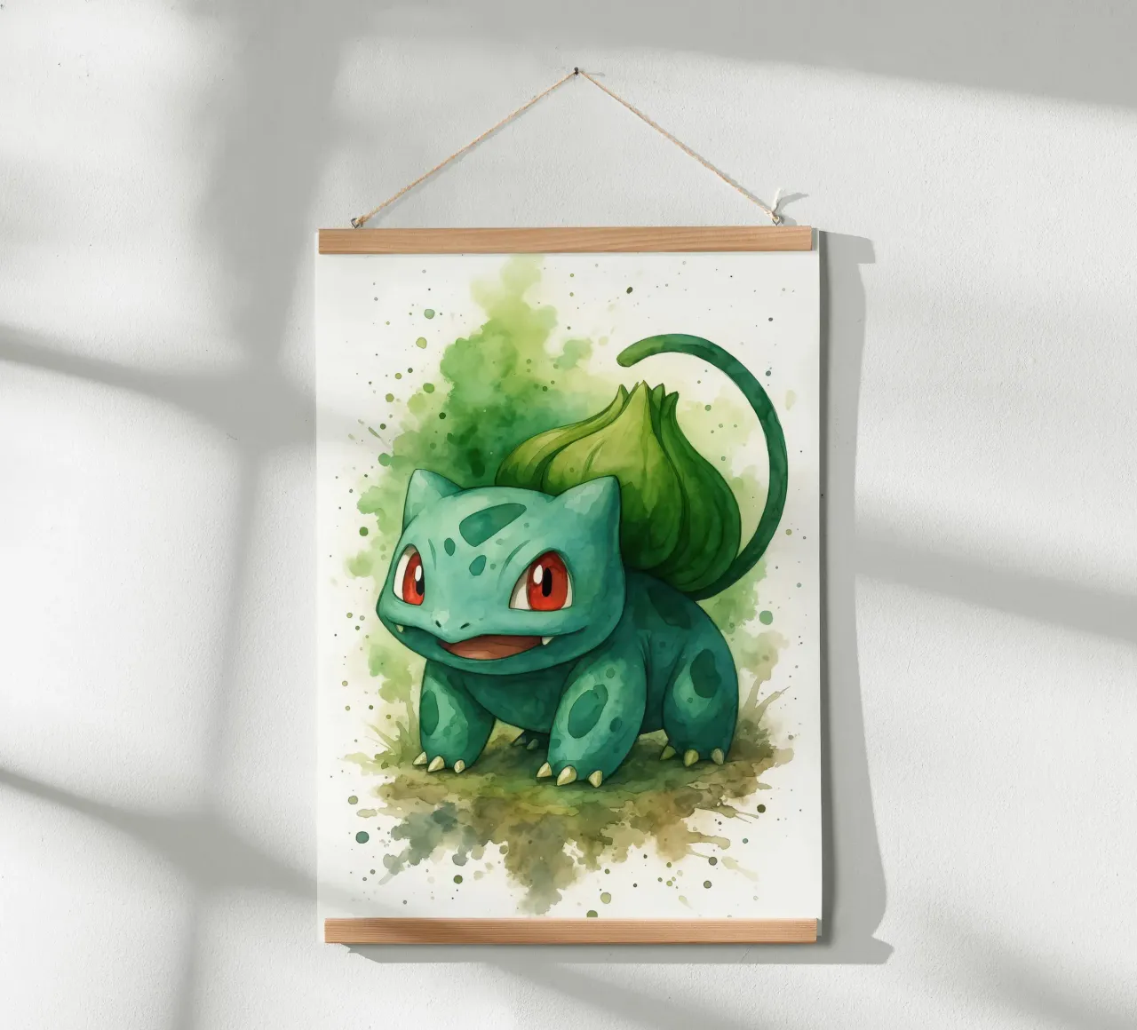 Bulbasaur carta hahnemühle da NextPixel