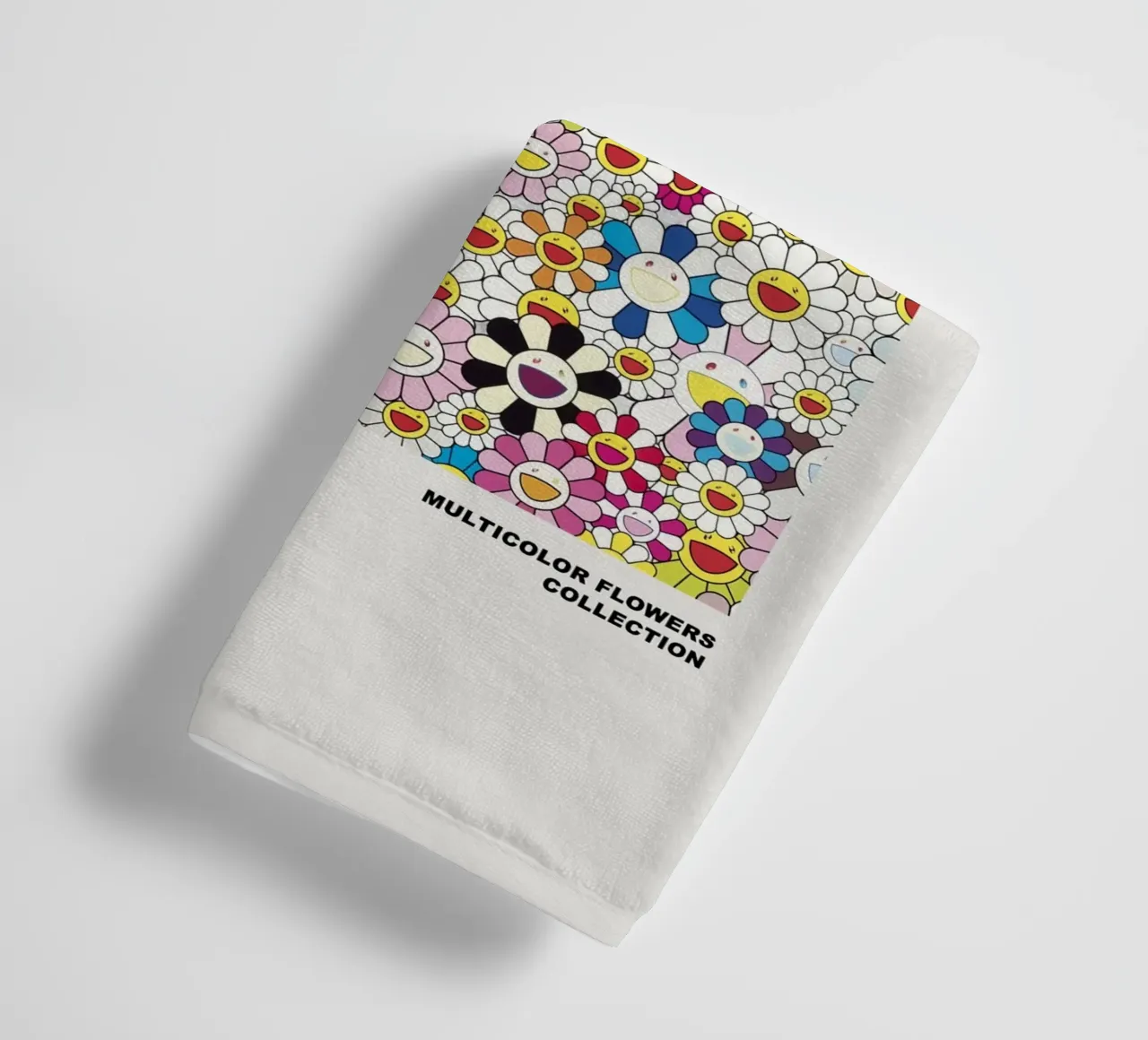 Girasole multicolore asciugamano da bagno da Richard Wickham