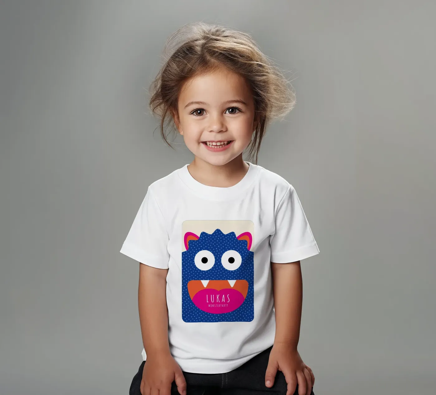 Monsterparty t-shirt bambini da Kartenliebe