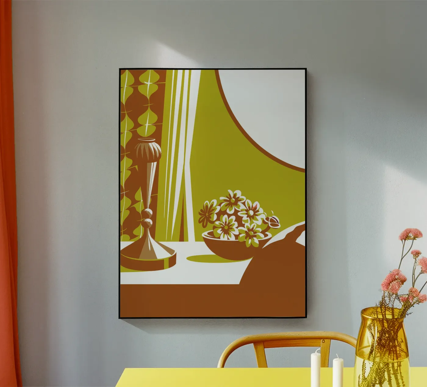 Fiori d'epoca plexiglass da STORE PRESENCE