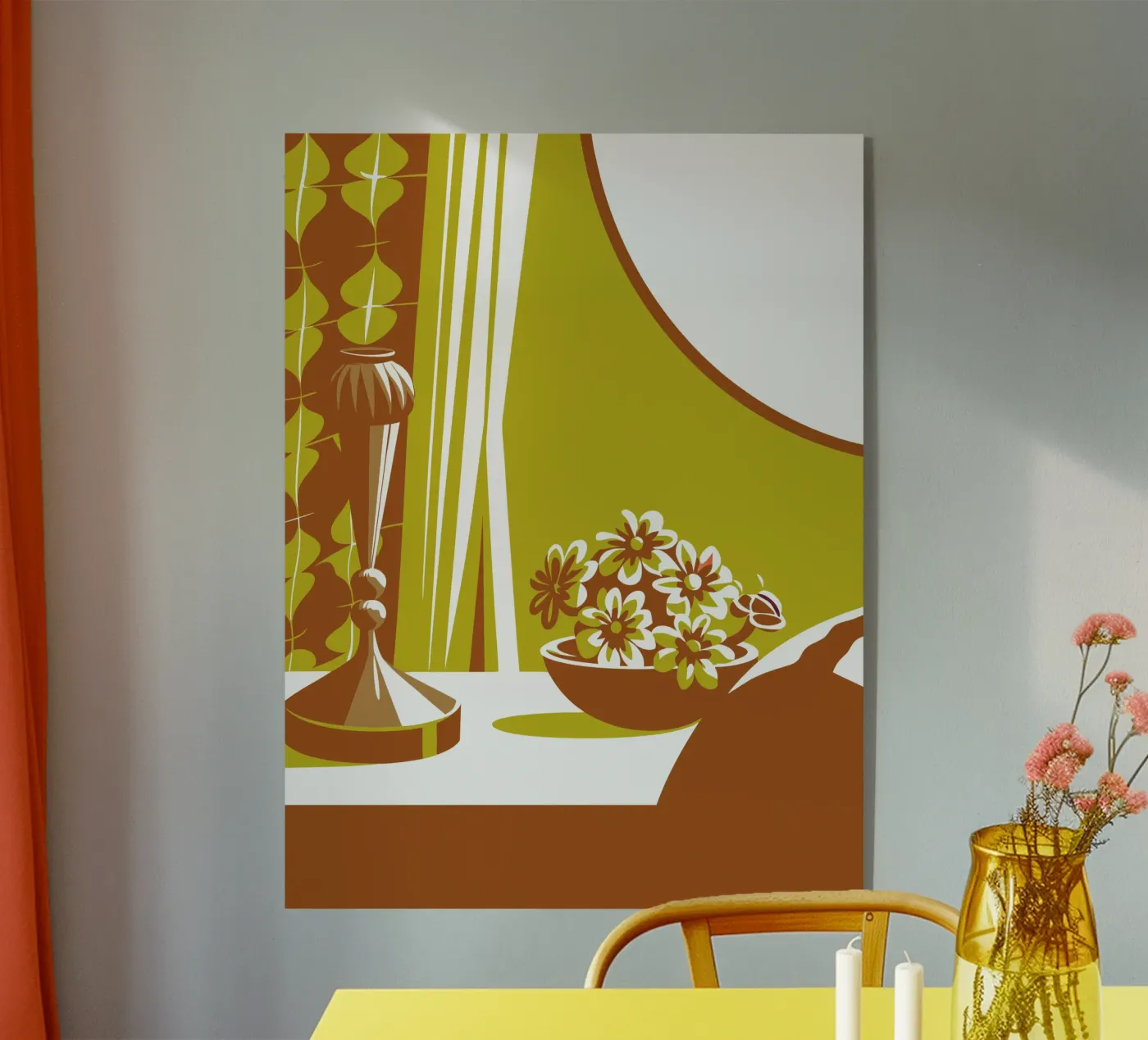 Fiori d'epoca plexiglass da STORE PRESENCE