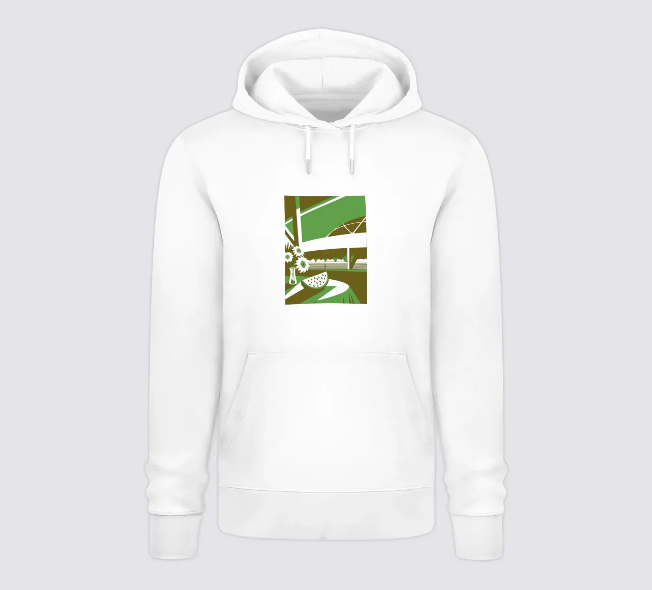 Anguria e fiori felpa con cappuccio da STORE PRESENCE