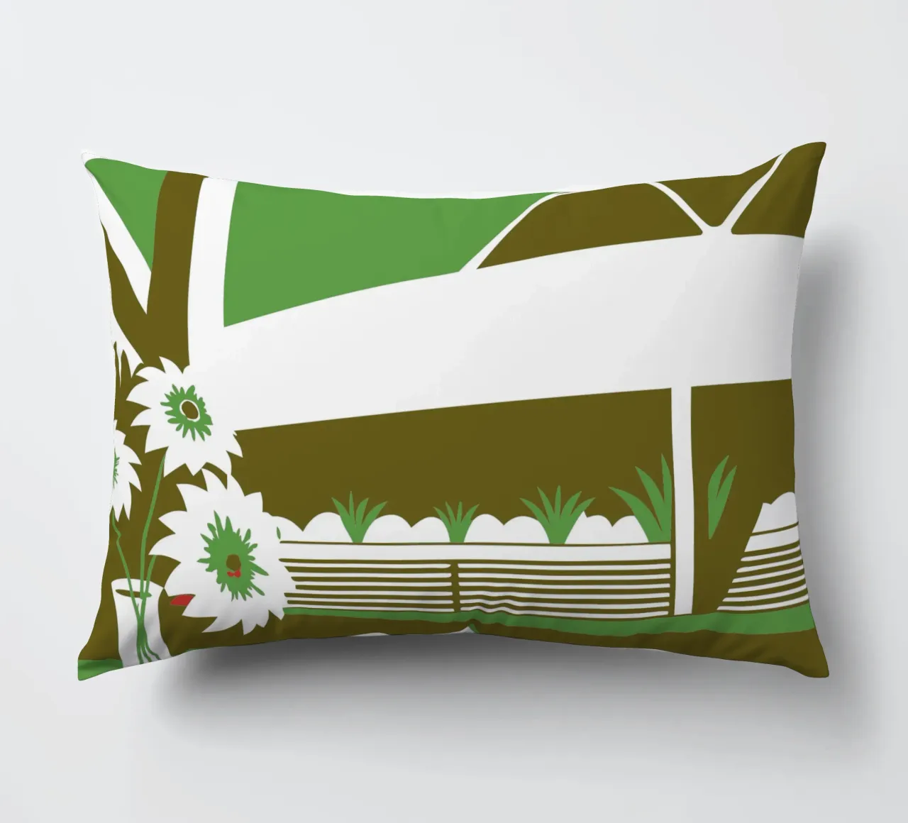 Anguria e fiori cuscino da STORE PRESENCE