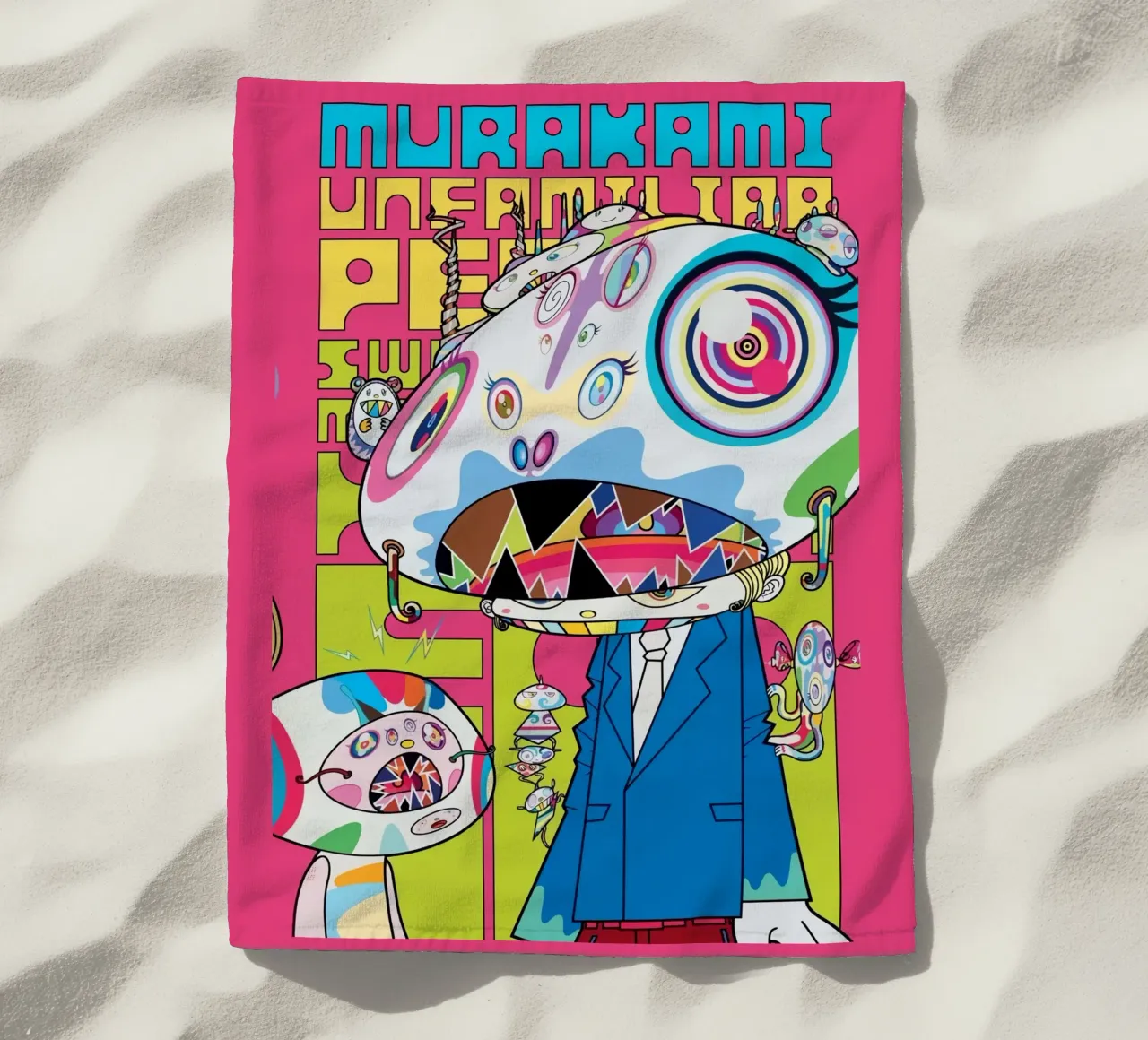 Gonfiore dell'ego umano monstratizzato telo mare da Richard Wickham