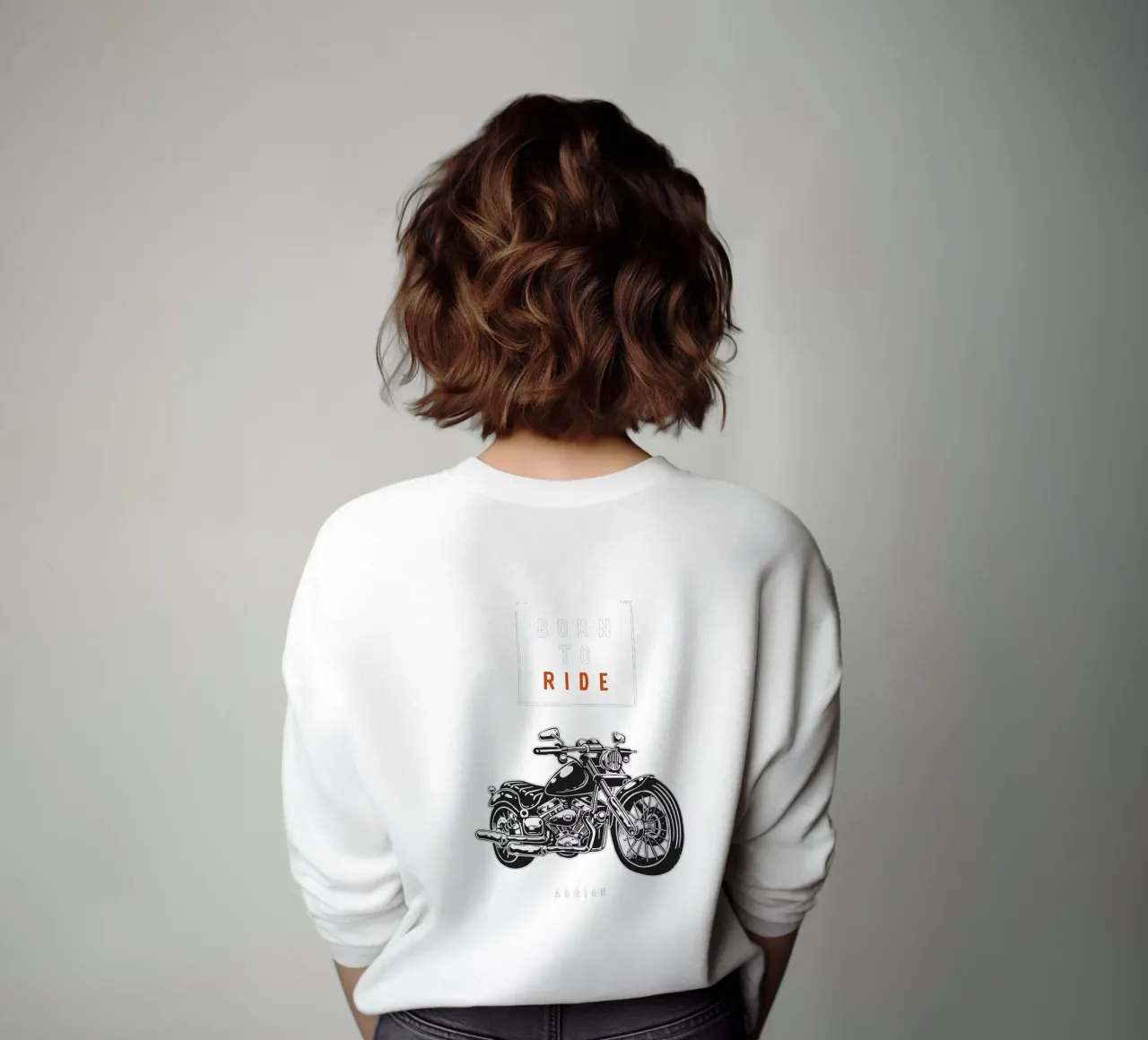 Born to Ride felpa da Kartenliebe
