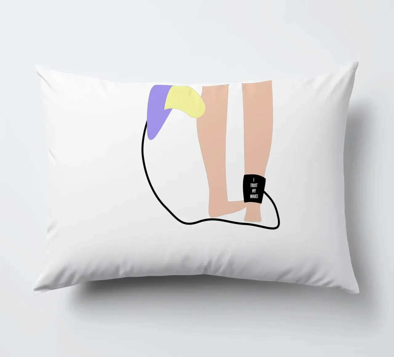 I trust my waves. cuscino da FRICKE DESIGN