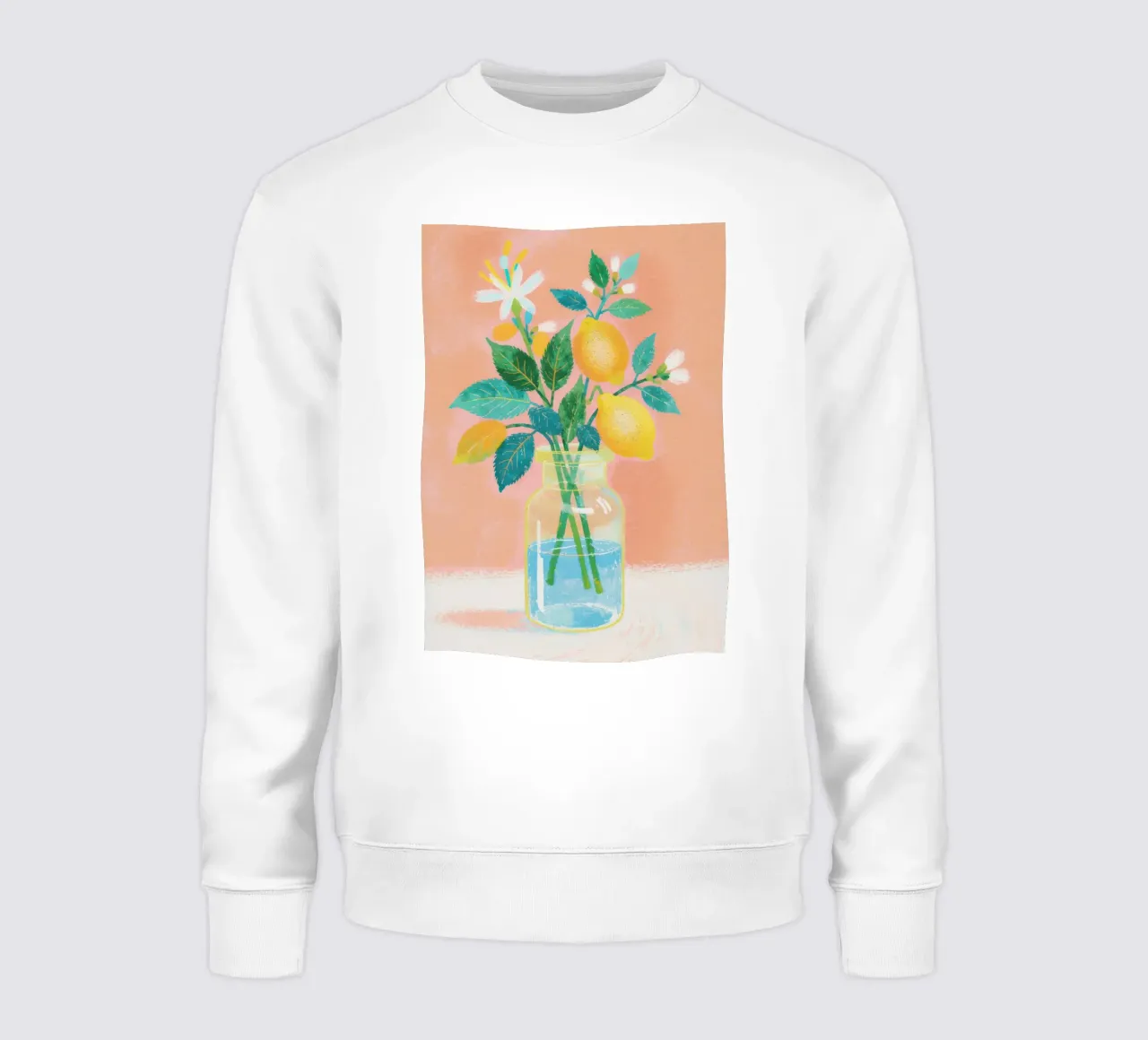Lemon Bloom in a Jar felpa da Attaboy Dsgn