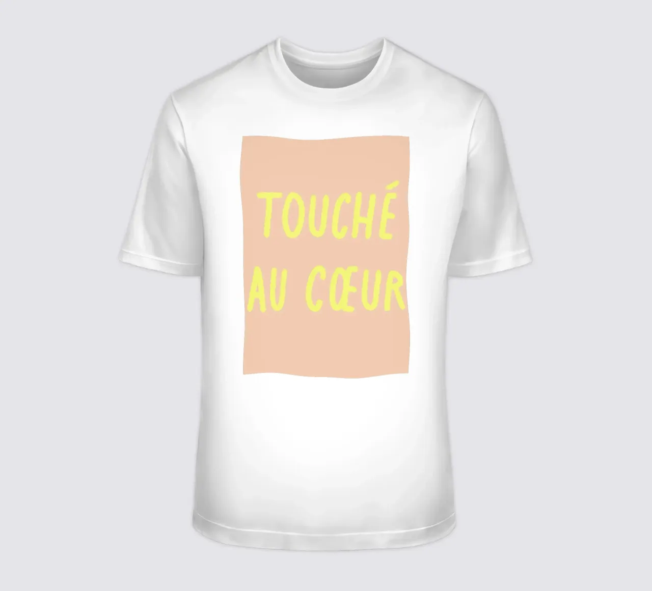 Touché au cœur. t-shirt da FRICKE DESIGN