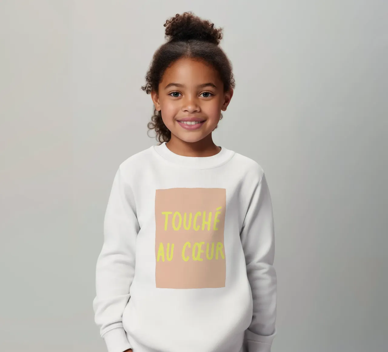 Touché au cœur. felpa bambino da FRICKE DESIGN