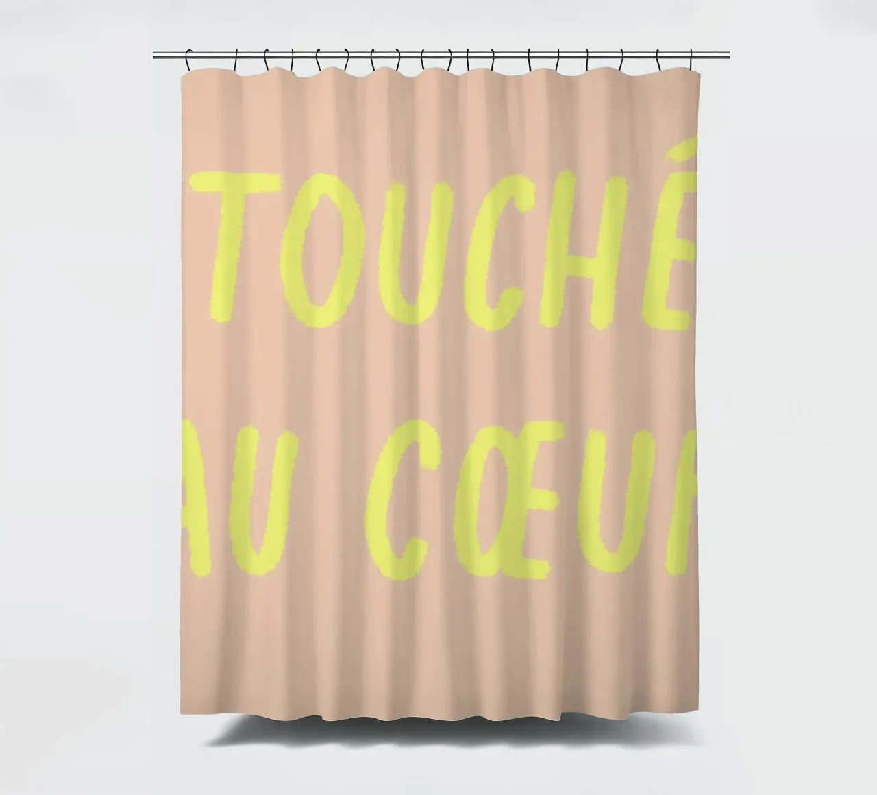 Touché au cœur. tenda da doccia da FRICKE DESIGN
