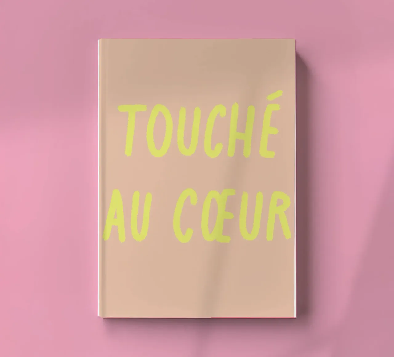 Touché au cœur. notebook by FRICKE DESIGN