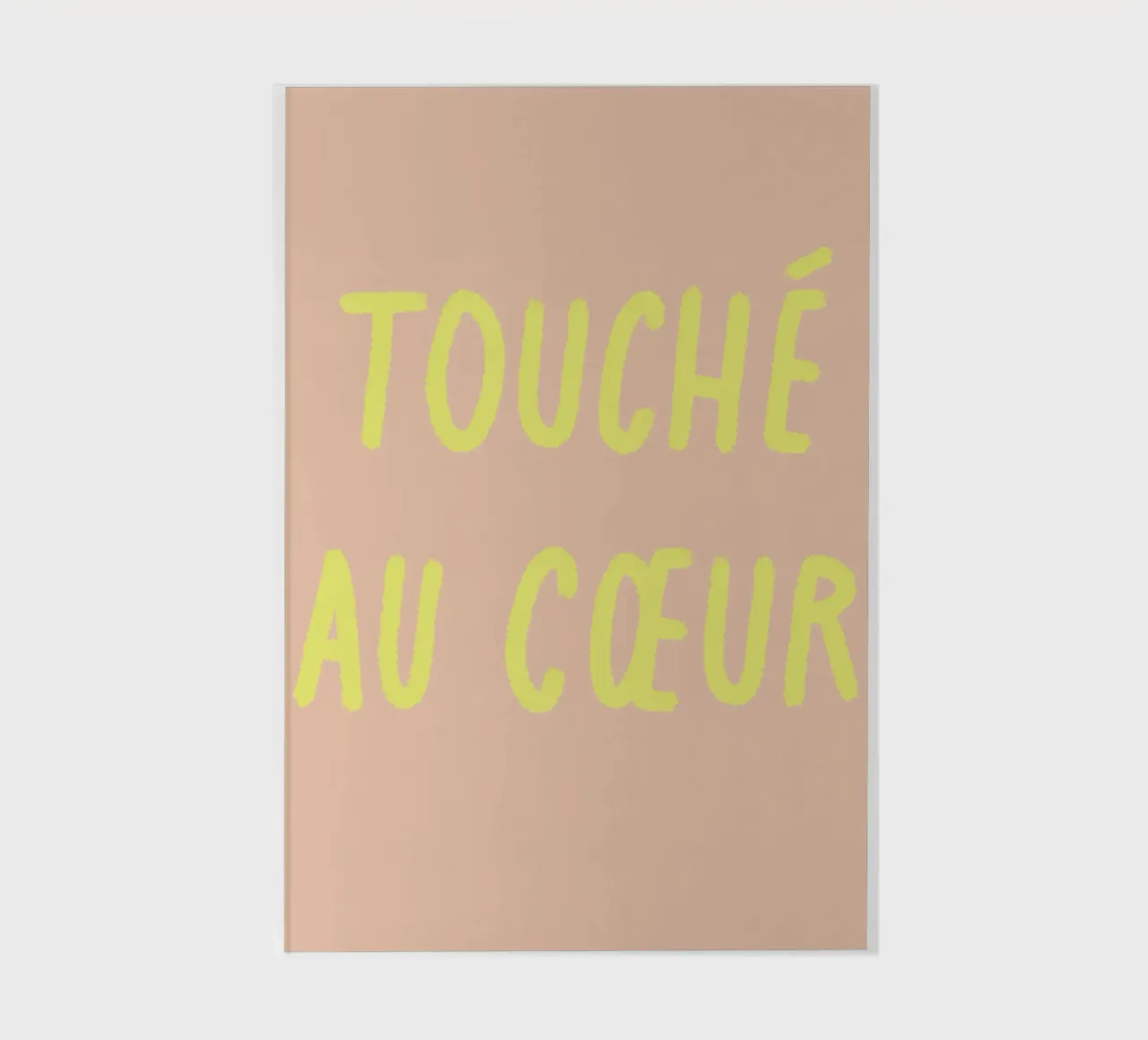 Touché au cœur. notebook by FRICKE DESIGN