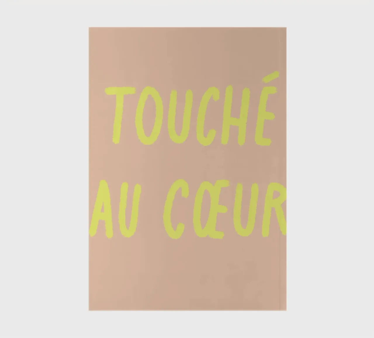 Touché au cœur. notebook by FRICKE DESIGN