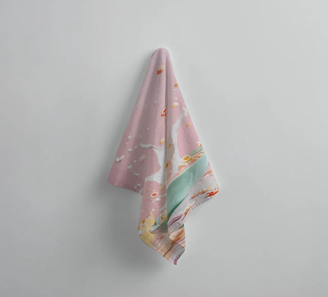 Colourful cereal moment towel by pixelbull - medieval art and more
