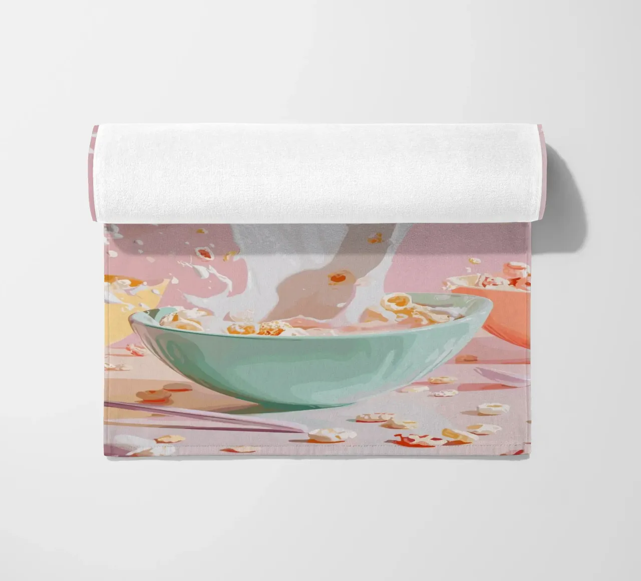 Momento di cereali colorati telo mare da pixelbull - medieval art and more