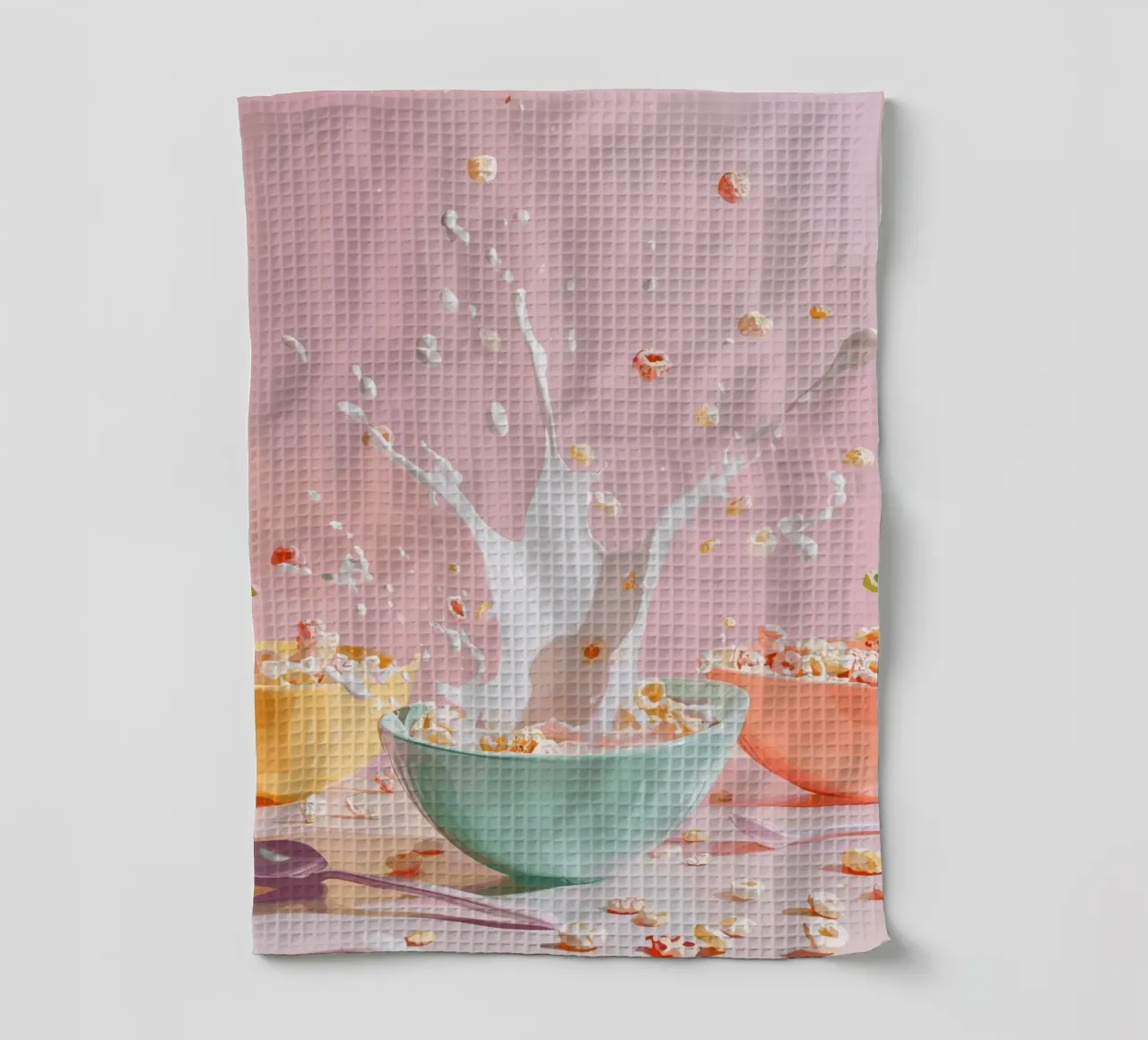 Momento di cereali colorati canovaccio da cucina da pixelbull - medieval art and more
