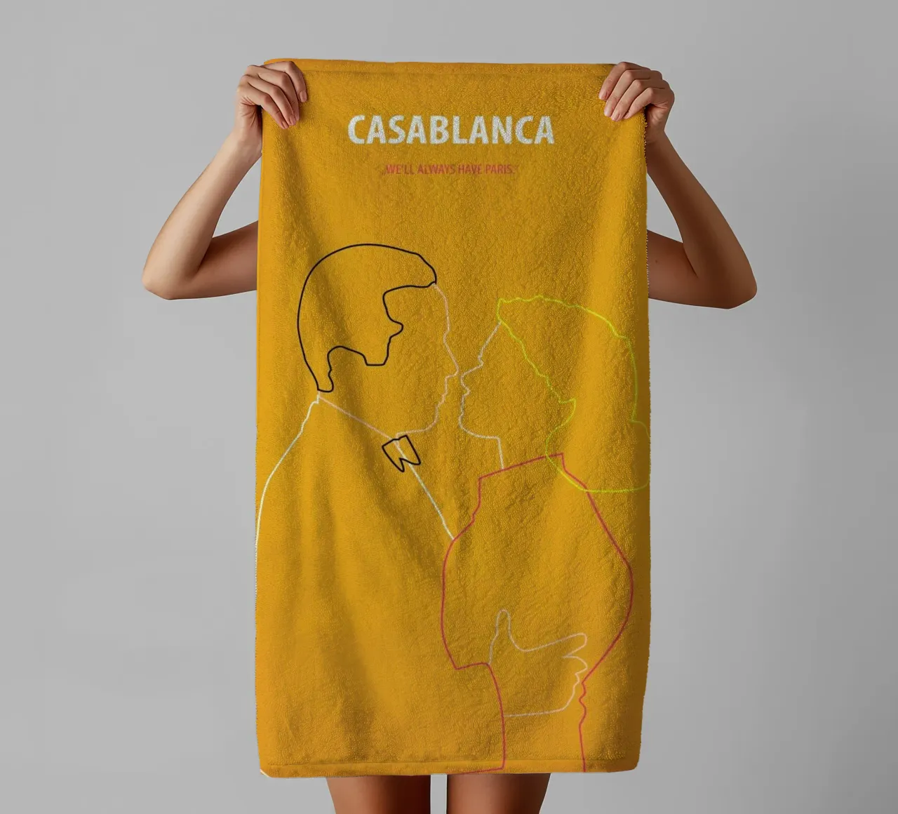 Casablanca asciugamano da bagno da Fräulein Fisher