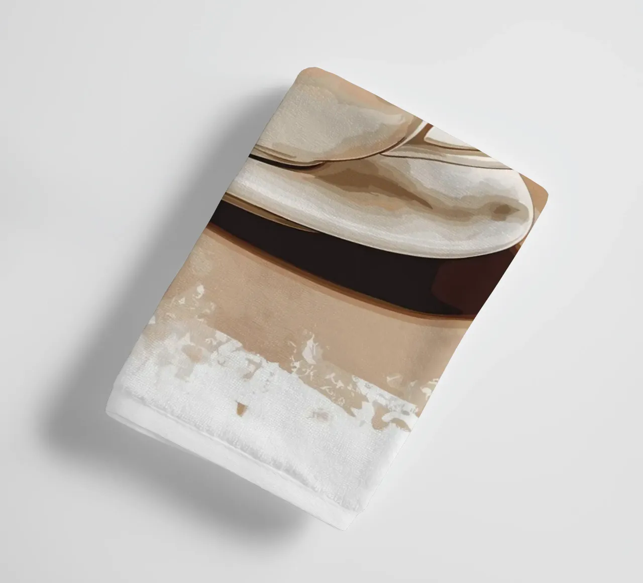 Gusto classico del caffè in grani asciugamano da bagno da pixelbull - medieval art and more