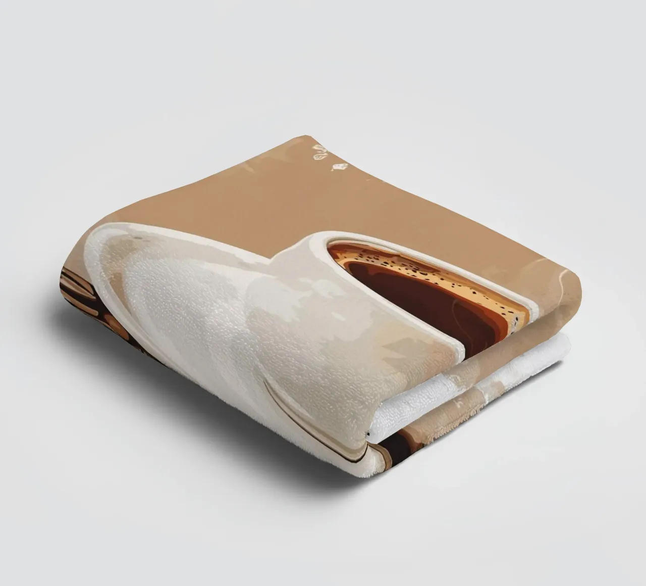 Gusto classico del caffè in grani asciugamano da bagno da pixelbull - medieval art and more