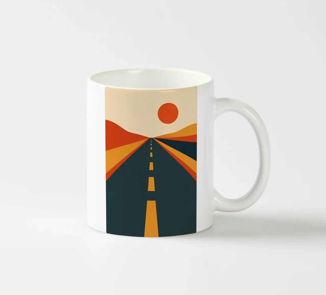 In viaggio tazza in ceramica da JETLAG | affiches voyage