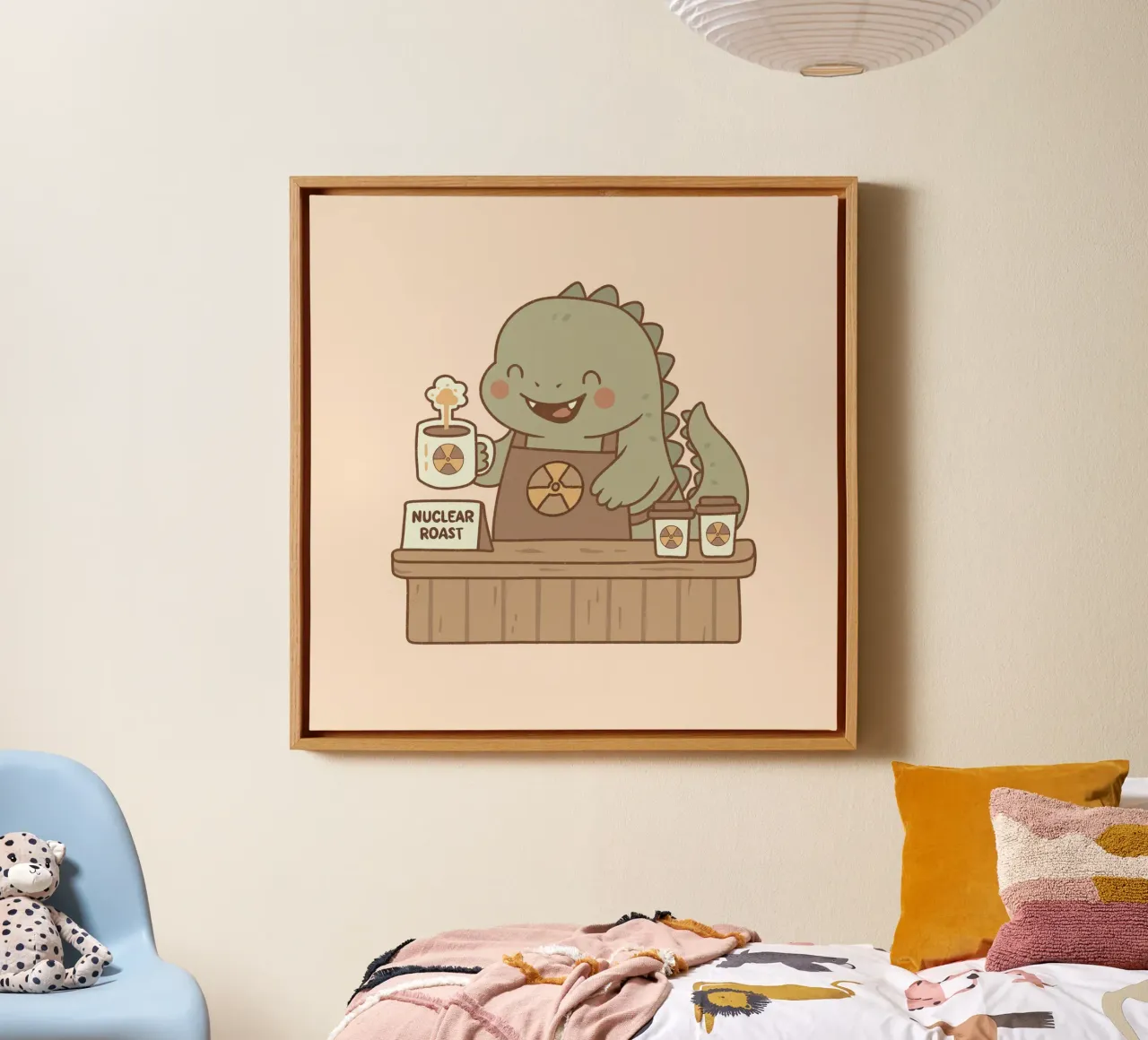 Nuclear Roast canvas by Loobs