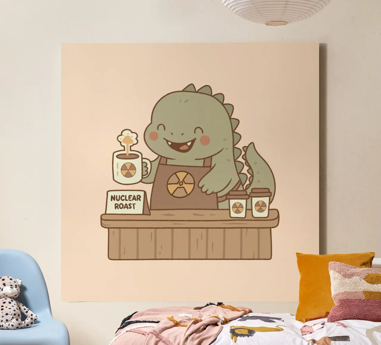 Nuclear Roast canvas by Loobs