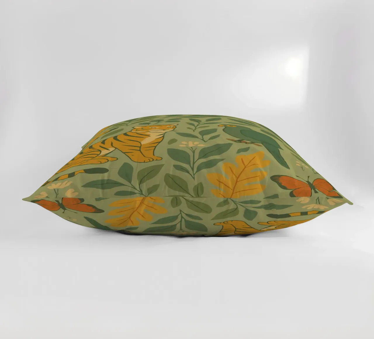 tigers in the jungle decorative cushion by My Home Private Design