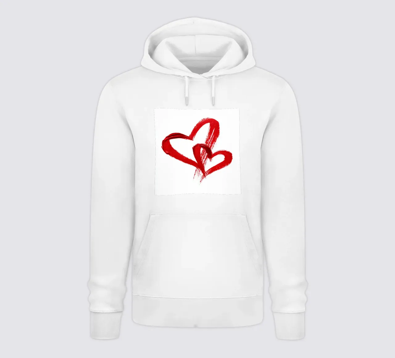 Amore semplice felpa con cappuccio da Motivate-Today