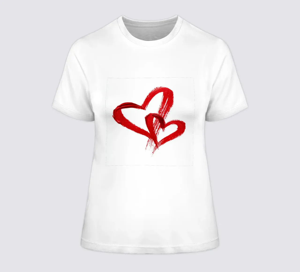 Amore semplice t-shirt da donna da Motivate-Today