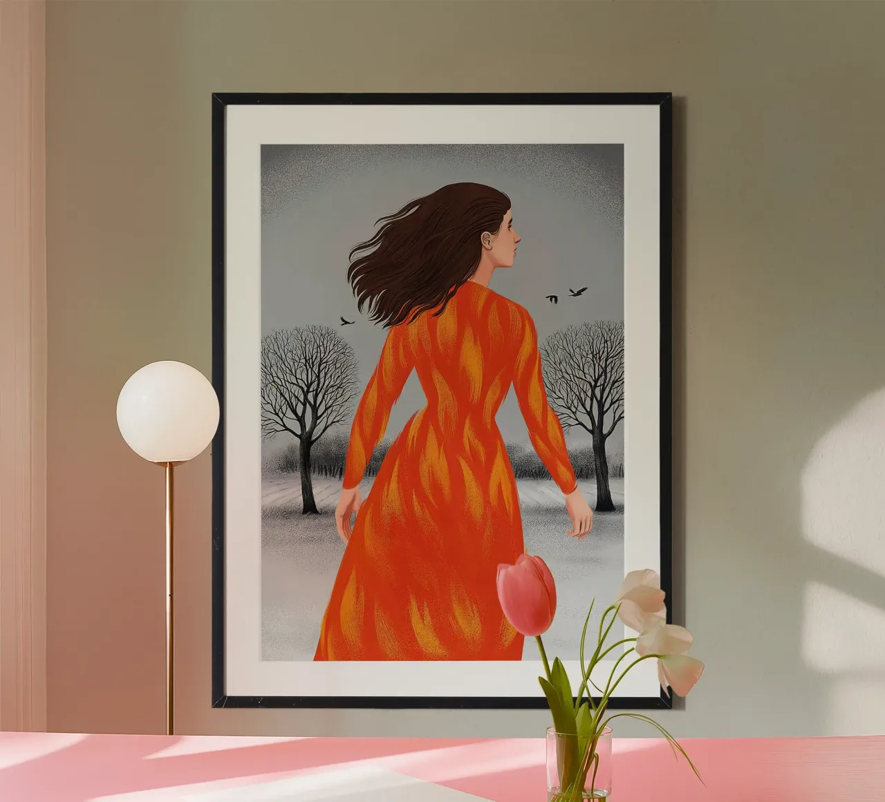 Illustrazioni editoriali potenti - Silja Goetz poster da Monillustrations