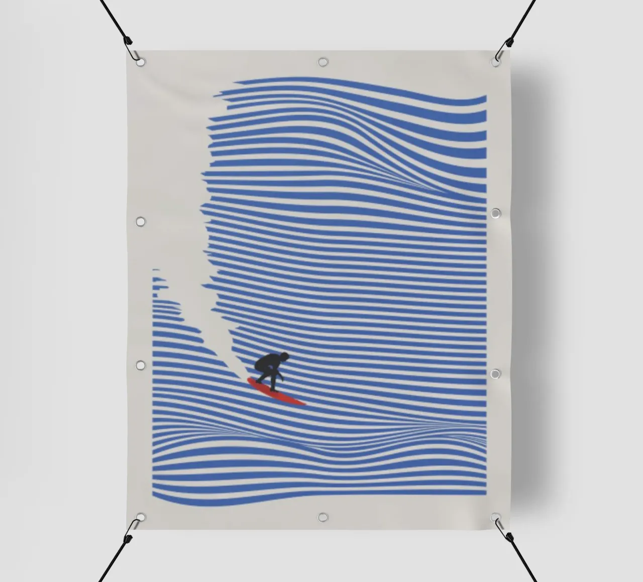 Lets Go Surfing pvc cover by cosmos studio
