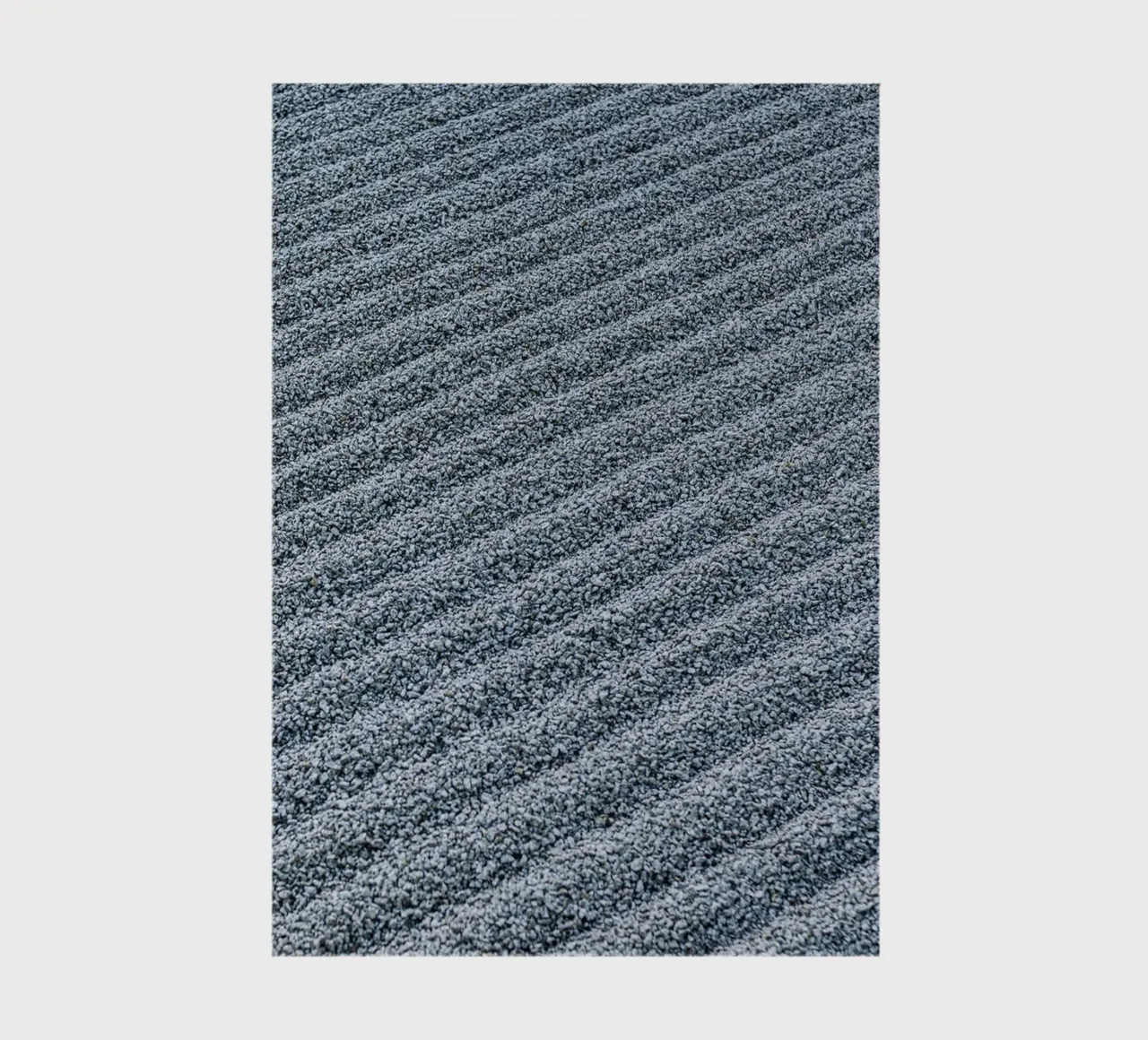 Pebble pattern in the Zen garden - lines of tranquillity notebook by Bilderwelt - Kunst für die Wand