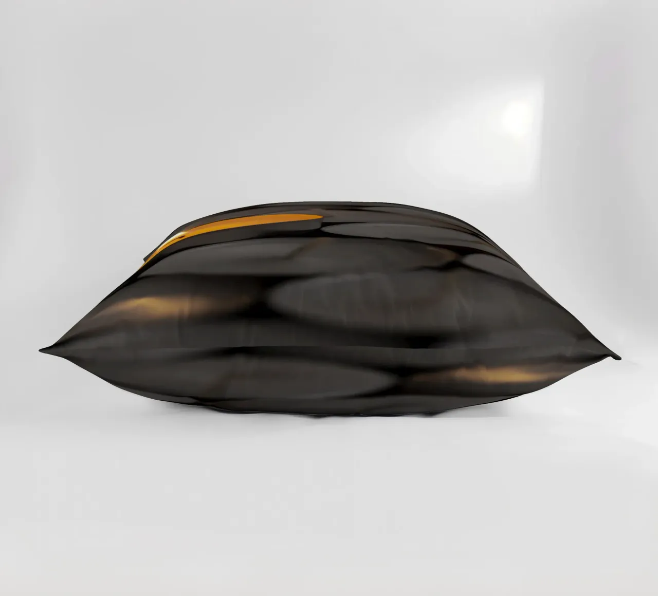 Singola fiamma tra le lampade da tè scure cuscino da Bilderwelt - Kunst für die Wand