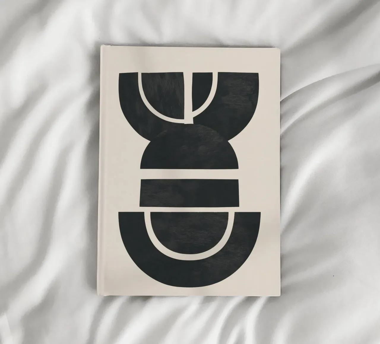 Geometric Rhythm 2 notebook by Nadjaa