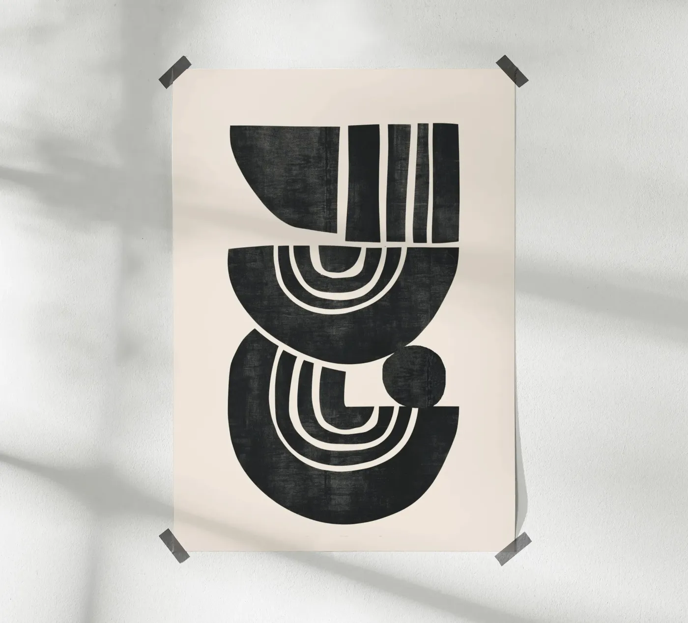 Geometric Rhythm 3 poster da Nadjaa