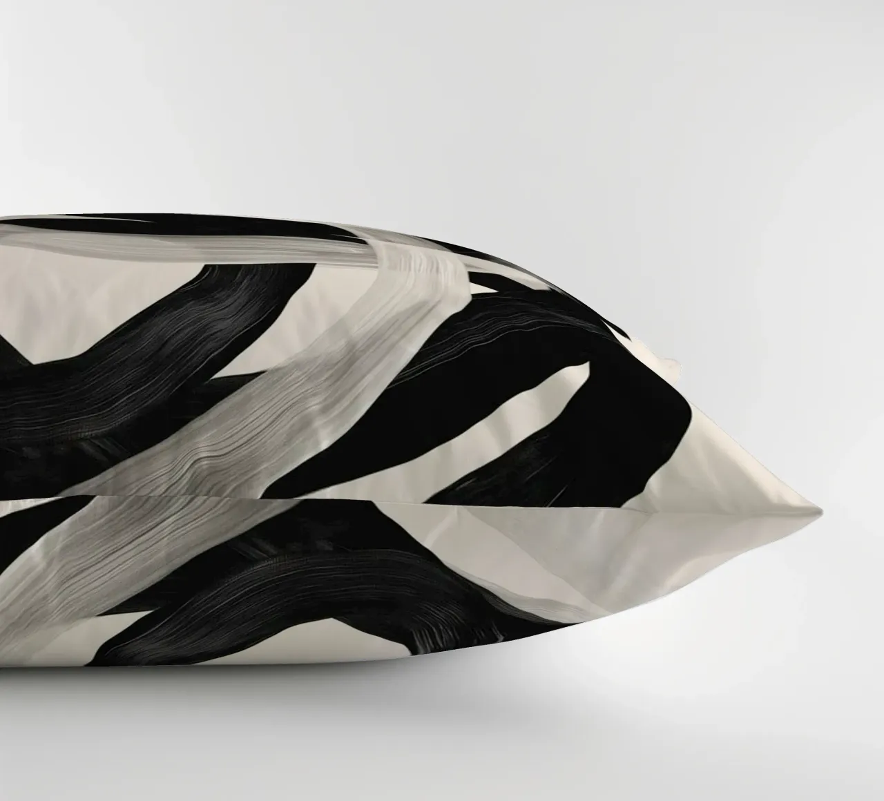 Interwoven Lines Abstract Art 2 cuscino da Nadjaa