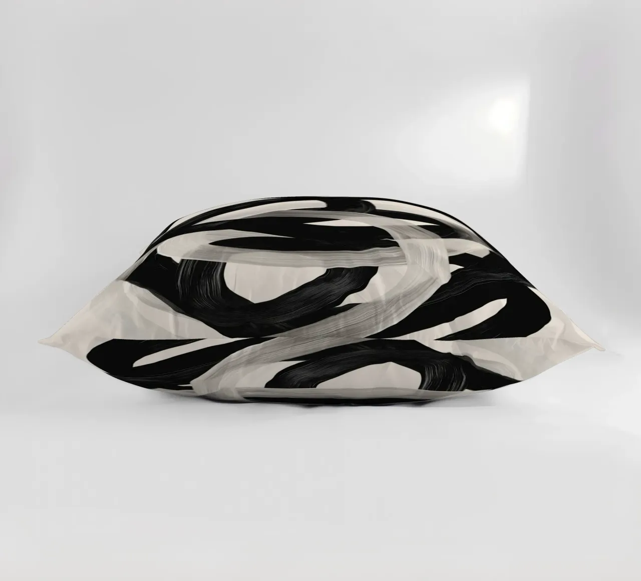 Interwoven Lines Abstract Art 2 cuscino da Nadjaa