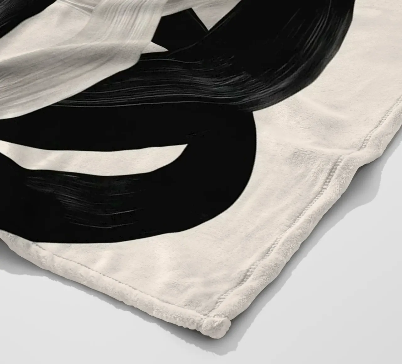 Interwoven Lines Abstract Art 2 coperta in pile da Nadjaa