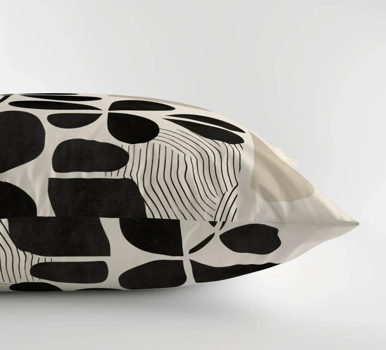 Modern Botanicals – Abstract Minimalist Shapes cuscino da Nadjaa