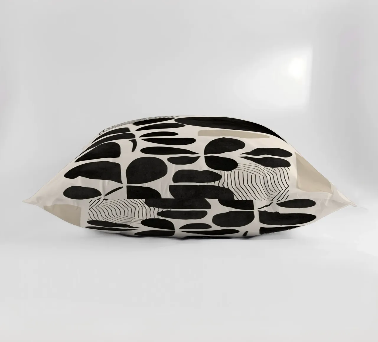 Modern Botanicals – Abstract Minimalist Shapes cuscino da Nadjaa