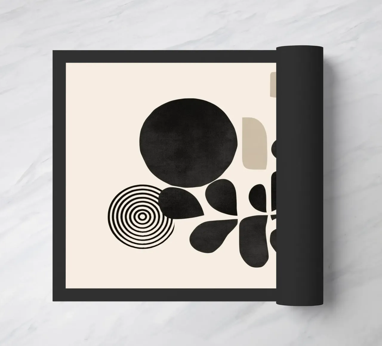 Modern Botanicals – Abstract Minimalist Shapes zerbino da Nadjaa