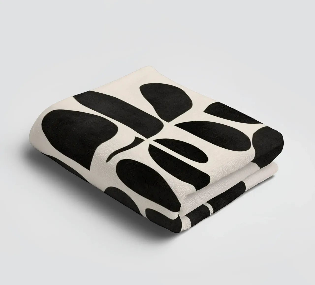 Modern Botanicals – Abstract Minimalist Shapes asciugamano da bagno da Nadjaa