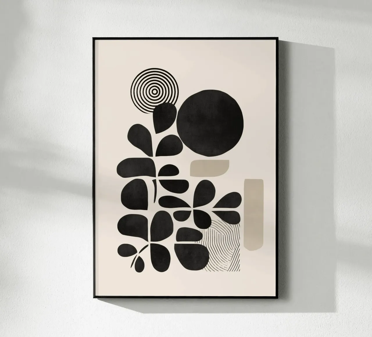 Modern Botanicals – Abstract Minimalist Shapes plexiglass da Nadjaa