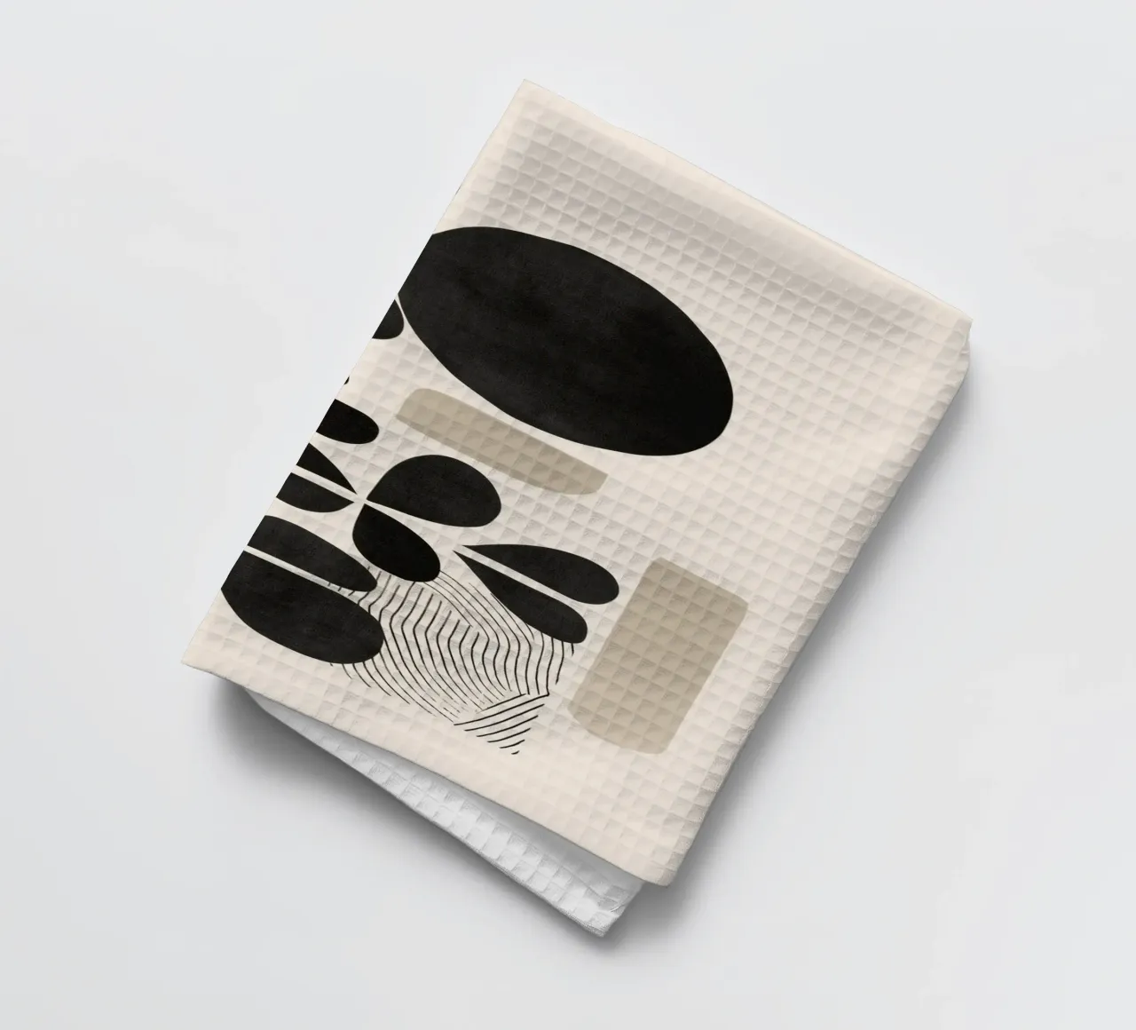 Modern Botanicals – Abstract Minimalist Shapes canovaccio da cucina da Nadjaa